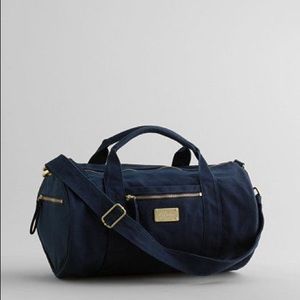 LL Bean•Blue Canvas Duffle Bag